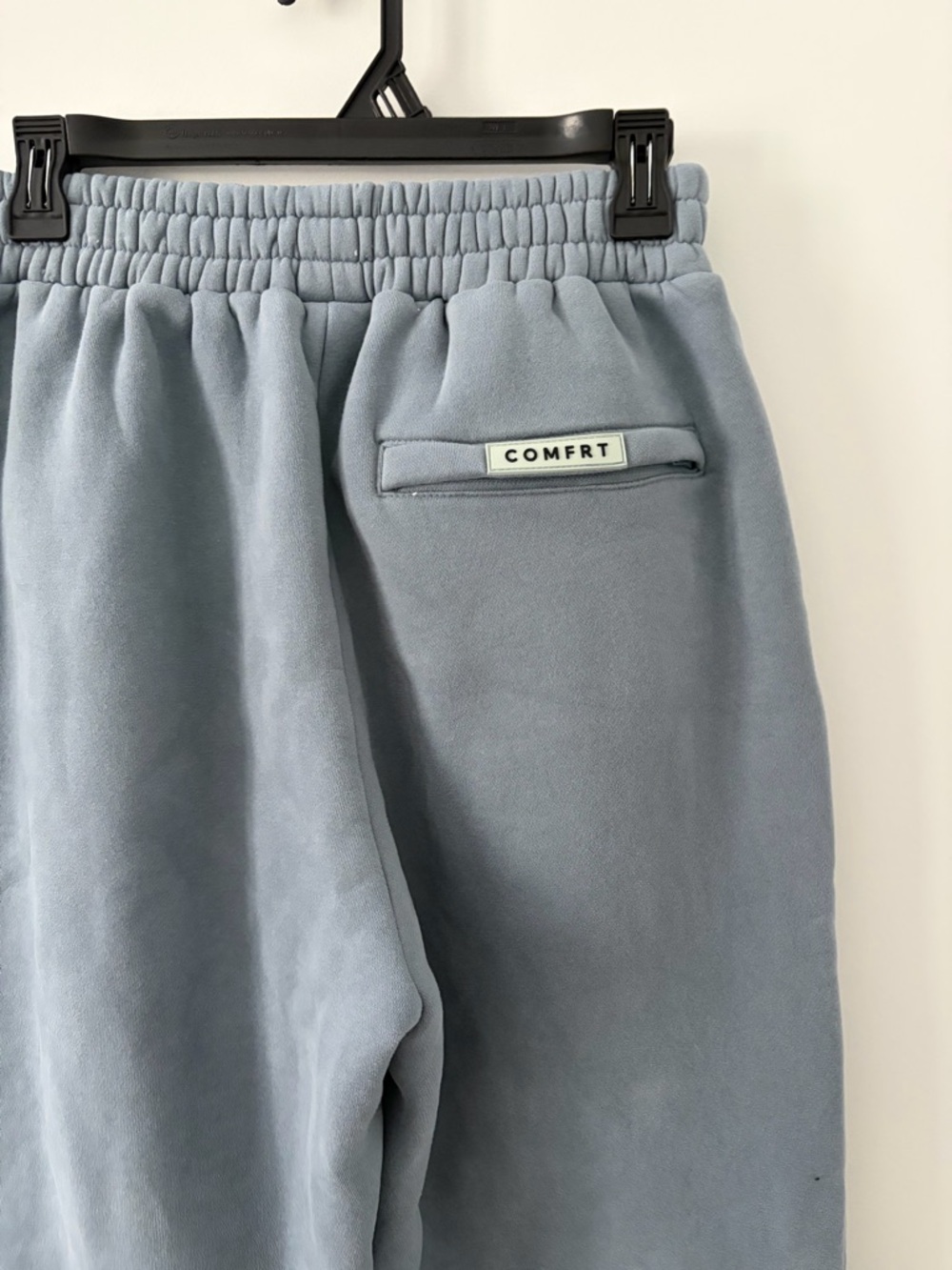 COMFRT Travel Essentials Oversized Unisex Jogger Sweatpants Sky Blue Small - Picture 4 of 10
